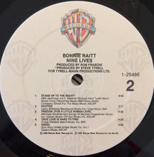 Load image into Gallery viewer, Bonnie Raitt : Nine Lives (LP, Album, Spe)