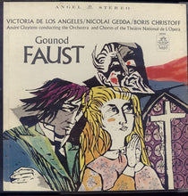 Load image into Gallery viewer, Gounod* / Victoria De Los Angeles, Nicolai Gedda, Boris Christoff, André Cluytens, Orchestra* And Chorus Of The Théâtre National De l'Opéra* : Faust (4xLP, RE, RP + Box)