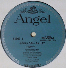 Load image into Gallery viewer, Gounod* / Victoria De Los Angeles, Nicolai Gedda, Boris Christoff, André Cluytens, Orchestra* And Chorus Of The Théâtre National De l'Opéra* : Faust (4xLP, RE, RP + Box)