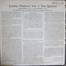 Laden Sie das Bild in den Galerie-Viewer, Lennie Niehaus : Vol.1 The Quintet (10", Album, Mono)