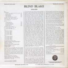 Charger l'image dans la galerie, Blind Blake : 1926-30 (Bootleg Rum Dum Blues) (LP, Comp, Mono, RM)