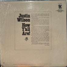 Load image into Gallery viewer, Justin Wilson : How Y'All Are! (LP, Album)