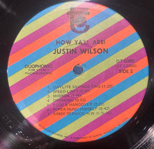 Load image into Gallery viewer, Justin Wilson : How Y'All Are! (LP, Album)