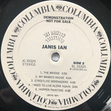 Laden Sie das Bild in den Galerie-Viewer, Janis Ian : Janis Ian (LP, Album, Promo, Ter)