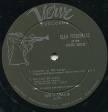 Load image into Gallery viewer, Ella Fitzgerald : Ella Fitzgerald At The Opera House (LP, Mono, Tru)