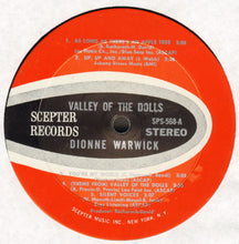 Load image into Gallery viewer, Dionne Warwick : Valley Of The Dolls (LP, Album, Mon)