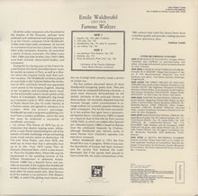 Laden Sie das Bild in den Galerie-Viewer, Emile Waldteufel*, Orchestra Of The Vienna Volksoper*, Franz Bauer-Theussl : Famous Waltzes (The Skaters, España, Estudiantina, And Others) (LP)