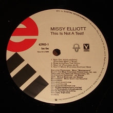 Laden Sie das Bild in den Galerie-Viewer, Missy Elliott : This Is Not A Test! (2xLP, Album)