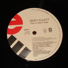 Laden Sie das Bild in den Galerie-Viewer, Missy Elliott : This Is Not A Test! (2xLP, Album)