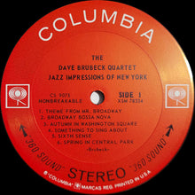 Load image into Gallery viewer, The Dave Brubeck Quartet : Jazz Impressions Of New York (LP, Album, Ter)