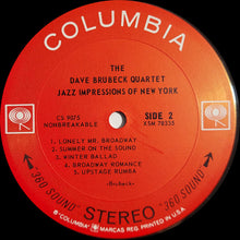 Load image into Gallery viewer, The Dave Brubeck Quartet : Jazz Impressions Of New York (LP, Album, Ter)