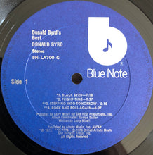 Laden Sie das Bild in den Galerie-Viewer, Donald Byrd : Donald Byrd's Best (LP, Comp, All)