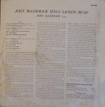 Load image into Gallery viewer, John McCormack (2) : John McCormack Sings Sacred Music (LP, Comp, Mono)