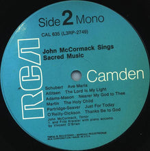 Load image into Gallery viewer, John McCormack (2) : John McCormack Sings Sacred Music (LP, Comp, Mono)