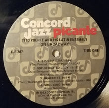 Load image into Gallery viewer, Tito Puente And His Latin Ensemble* : On Broadway (LP, Album)