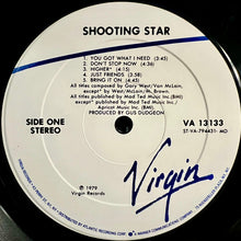 Load image into Gallery viewer, Shooting Star (4) : Shooting Star (LP, Album, Mon)