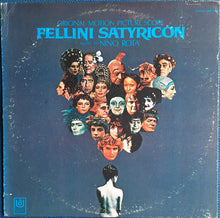 Laden Sie das Bild in den Galerie-Viewer, Nino Rota : Fellini Satyricon (Original Motion Picture Score) (LP)