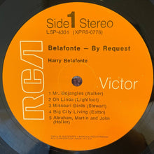 Load image into Gallery viewer, Belafonte* : By Request (LP)