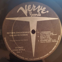 Load image into Gallery viewer, Oscar Peterson : Return Engagement (2xLP, Comp, Gat)