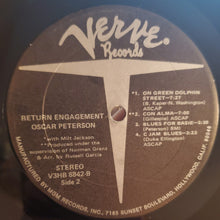 Load image into Gallery viewer, Oscar Peterson : Return Engagement (2xLP, Comp, Gat)