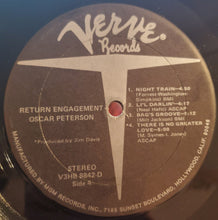 Load image into Gallery viewer, Oscar Peterson : Return Engagement (2xLP, Comp, Gat)