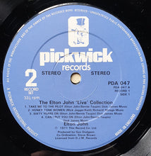 Laden Sie das Bild in den Galerie-Viewer, Elton John : The Elton John 'Live' Collection (2xLP, Comp, Gat)