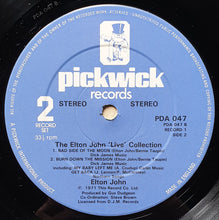 Laden Sie das Bild in den Galerie-Viewer, Elton John : The Elton John 'Live' Collection (2xLP, Comp, Gat)
