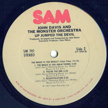 Laden Sie das Bild in den Galerie-Viewer, John Davis And The Monster Orchestra* : Up Jumped The Devil (LP, Album)