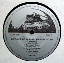 Charger l'image dans la galerie, Freddie King : Rockin' The Blues - Live! (LP, Album, RE, RP)