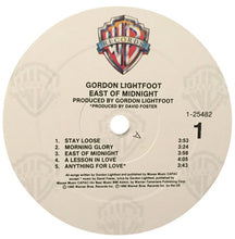 Charger l'image dans la galerie, Gordon Lightfoot : East Of Midnight (LP, Album)