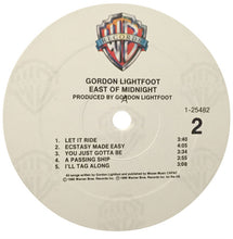 Charger l'image dans la galerie, Gordon Lightfoot : East Of Midnight (LP, Album)