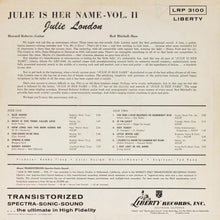 Load image into Gallery viewer, Julie London : Julie Is Her Name Volume II (LP, Album, Mono, RE)
