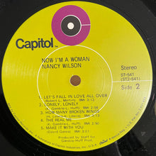 Laden Sie das Bild in den Galerie-Viewer, Nancy Wilson : Now I'm A Woman (LP, Album, Win)