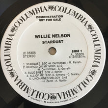 Laden Sie das Bild in den Galerie-Viewer, Willie Nelson : Stardust (LP, Album, Promo, Ter)