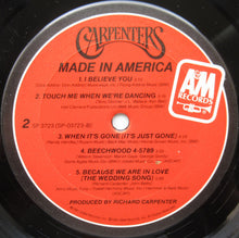 Load image into Gallery viewer, Carpenters : Made In America (LP, Album, Pit)