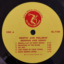 Laden Sie das Bild in den Galerie-Viewer, Brownie And Sonny* : Hootin' And Hollerin' (LP, Album)