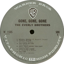 Charger l'image dans la galerie, The Everly Brothers* : Gone, Gone, Gone (LP, Album, Mono)