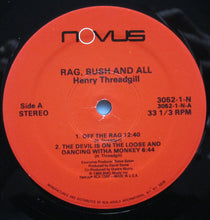 Laden Sie das Bild in den Galerie-Viewer, Henry Threadgill Sextett : Rag, Bush And All (LP, Album)