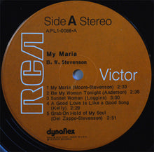 Load image into Gallery viewer, B. W. Stevenson* : My Maria (LP, Album, Hol)
