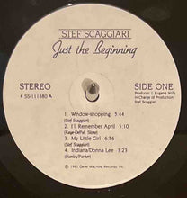 Load image into Gallery viewer, Stef Scaggiari* : Just the Beginning (LP, Album)