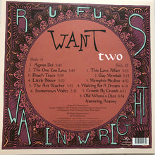 Laden Sie das Bild in den Galerie-Viewer, Rufus Wainwright : Want Two (LP, Album, RE, 180)