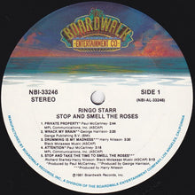 Load image into Gallery viewer, Ringo Starr : Stop And Smell The Roses (LP, Album, Car)