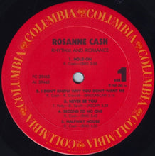 Load image into Gallery viewer, Rosanne Cash : Rhythm And Romance (LP, Album, Pit)