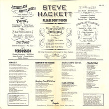 Load image into Gallery viewer, Steve Hackett : Please Don't Touch! (LP, Album, Ter)