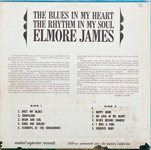 Laden Sie das Bild in den Galerie-Viewer, Elmore James : The Blues In My Heart The Rhythm In My Soul (LP, Album, RE)