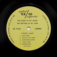 Laden Sie das Bild in den Galerie-Viewer, Elmore James : The Blues In My Heart The Rhythm In My Soul (LP, Album, RE)