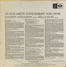 Load image into Gallery viewer, Elisabeth Schwarzkopf, Gerald Moore : An Elizabeth Schwarzkopf Song Book (LP, Album, Mono)