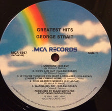 Load image into Gallery viewer, George Strait : Greatest Hits (LP, Comp, Pin)
