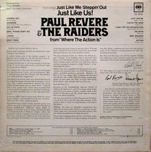 Laden Sie das Bild in den Galerie-Viewer, Paul Revere & The Raiders : Just Like Us! (LP, Album, Mono, Pit)