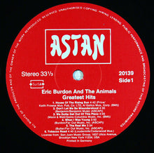 Load image into Gallery viewer, Eric Burdon And The Animals* : Greatest Hits (LP, Comp)